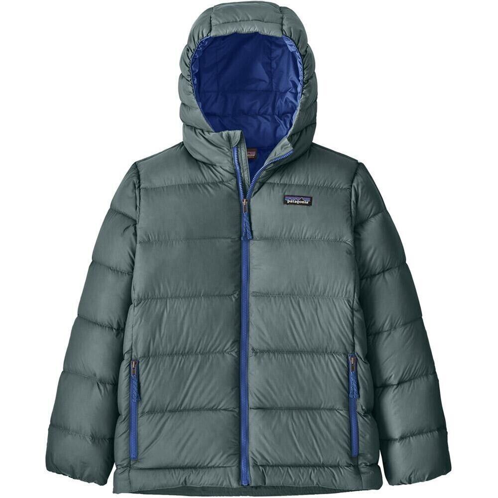 Patagonia Kids’ Hi-Loft Down Sweater Hoody, Nouveau Green, Size XL 14, NWT - Picture 2 of 2